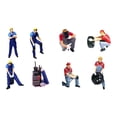 thumbnail image 1 of de Reparador de Personas Pequeñas, Decoración de de Arena, Escenas de cochera, 1/64 CUTICAT Figuras de personas, 1 of 8