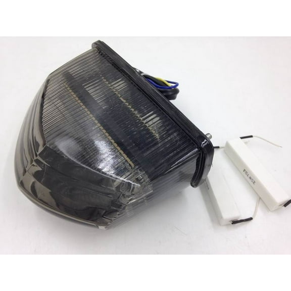 HTT Motorcycle Smoke Led Tail Light Brake Light with Integrated Turn Signals Indicators For Honda 2007-2011 CBR 600RR CBR600RR/2009-2011 CBR 600RA / CBR600RA