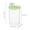 Green-659, variant on Large Food Storage Container with Airtight Lid, 5l Clear Plastic Grain Storage Bin for Rice, Pasta & Dry Goods, Kitchen Pantry Organization for Flour, Sugar, Cereal & Baking Ingredients