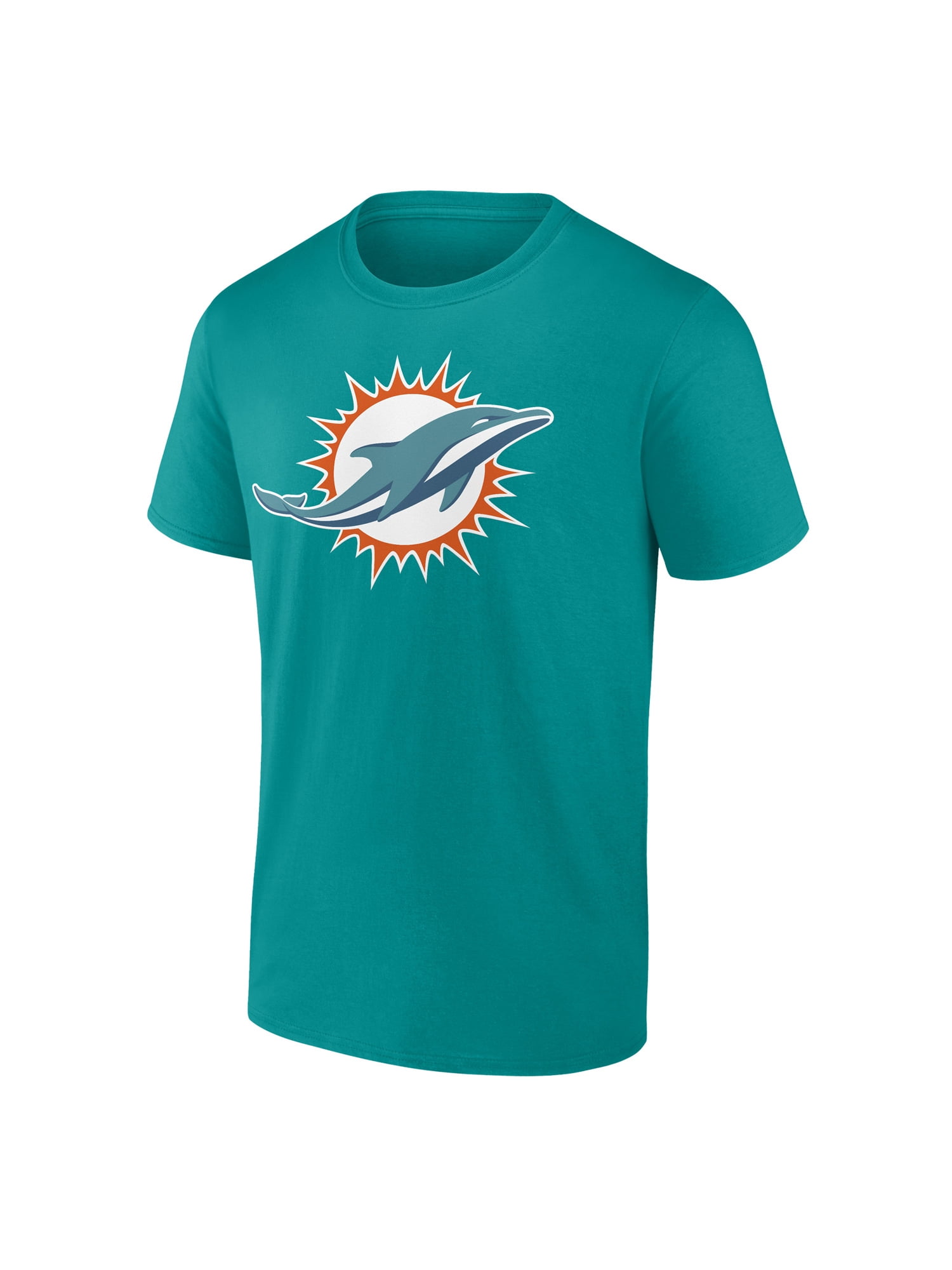 NFL Miami Dolphins Men's Cotton Green Short Sleeve T-Shirt
