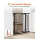 thumbnail image 5 of Baby Gate VEVOR ajustable de 75 a 94 cm de ancho y 76 cm de alto, color negro, 5 of 9