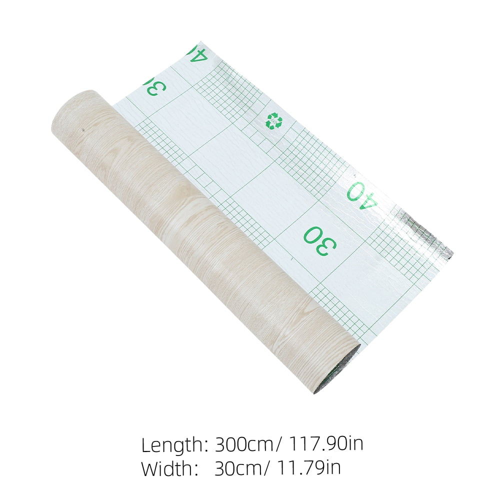 FOMIYES Peel & Stick Vinyl Flooring Roll with Reinforced Wear Layer for Easy Home Floor Installation