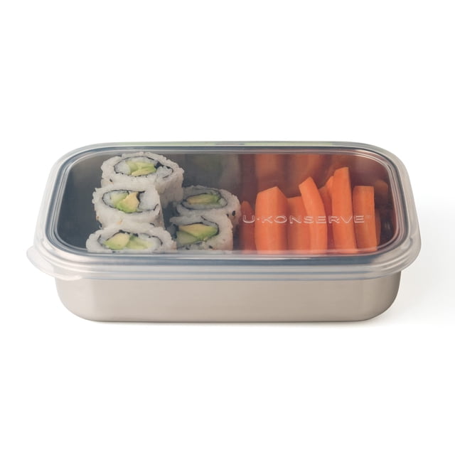 Recipiente para almacenar alimentos U Konserve de acero inoxidable 750 mL