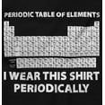 thumbnail image 2 of Periodic Table Wear Periodically Nerd Unisex Plus Fleece Graphic Sweatshirt Brisco Brands 2X, 2 of 5