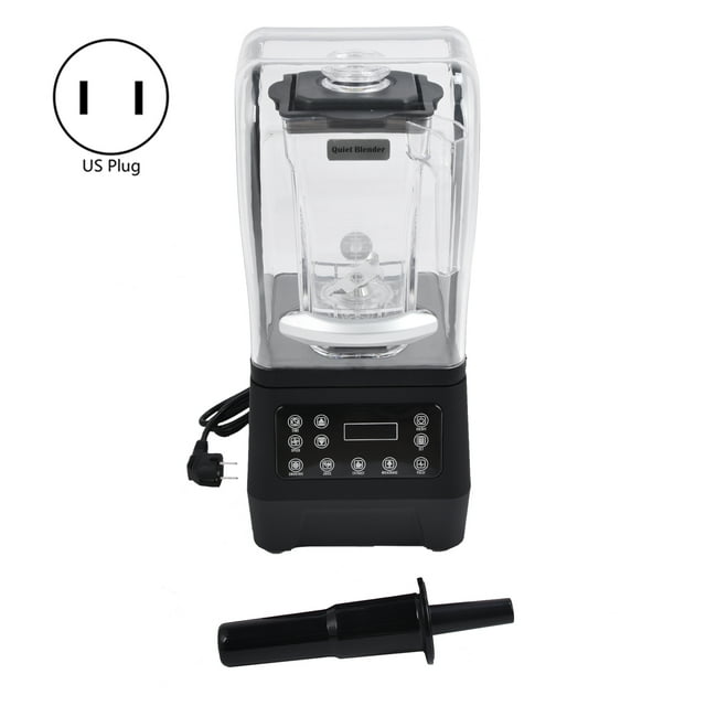 1.6L Household Smart Ice Crusher Quite Blender Juice Extractor with Sealed Cover 1800WUS Plug 110V