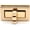 Gold, variant on CRAFTME STUDIO 1-1/4" Twist Lock Purse Closure – Rectangle Turn Lock Clasp for Bags, Handbags & DIY Craft (Silver, VT154)