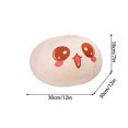 thumbnail image 3 of Btomtd Cute Bun Throw Pillows, 12 Inch Stuffed Dumpling Cushion, Decorative Pillow for Sofa Bed, Gift for Teens Adults, E, 3 of 7