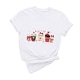 thumbnail image 3 of VKOYWKM Womens Valentine's Day Shirts Heart Graphic Tees Short Sleeve Casual Crew Neck Holiday Tops Romantic Valentines Day Gifts Shirt, 3 of 7