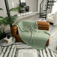 thumbnail image 6 of Comfy Cubs Muslin Blanket, Extra Large Twin 90” x 66”, 6 Layer Cooling Cotton Softness (Sage, Twin), 6 of 8