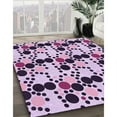 thumbnail image 2 of Ahgly Company Indoor Rectangle Patterned Blossom Pink Area Rugs, 2' x 4', 2 of 6