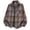Brown, variant on Kaemgyyd Men's Jackets Long Sleeve Casual Plaid Shacket Button down Collar Overshirt with Pockets(Light Blue,X-Large)
