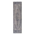 thumbnail image 5 of Unique Loom Chenille Jute Collection Area Rug - Amba (2' 2" x 8' Runner Blue/Ivory), 5 of 6