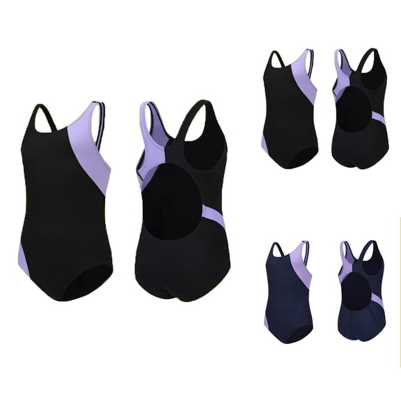 Girls Swimsuit Bathing Suits for Girls Swimwear Athletic Swimsuit for Kids for Swim Team Practice Competition Beach Bathing Suit