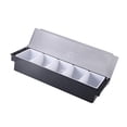 thumbnail image 1 of Matsuzay Caja de almacenamiento Estuche de condimentos Accesorios para el hogar Utensilios de bar Contenedor de frutas conveniente Suministros Cocina y Comedor 6 rejillas, 1 of 5