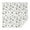 White Butterfly Pattern, variant on White Purple Butterfly Flower Pattern Square Tablecloth,Waterproof Square Table Cover,Wipeable Spillproof Washable Table Cover for Home Kitchen Party Decor 52"x52"(132x132cm)