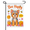 Garden Flag-4, variant on Bee Happy Garden Flag 12×18in Double Sided Cute Cartoon Bee on Flower Spring Summer Protected Fade Resistant Outdoor Decor for Porch Lawn Patio Yard