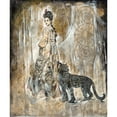 thumbnail image 3 of Wiley, Marta 15x17 Black Modern Framed Museum Art Print Titled - Golden Geisha, 3 of 5