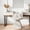 White, variant on Oufan Butterfly Back Swivel Vanity Chair, Makeup Stool for Bedroom Dressing Table