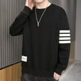 thumbnail image 2 of Men's Loose Round Neck Long Sleeve Top - Fashion&Versatile, 2 of 14