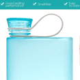 thumbnail image 3 of Botella de agua plana, bolso delgado a prueba de fugas, botella para beber para deportes al aire libre, fitness, camping, senderismo, 3 of 5