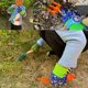 thumbnail image 3 of Juego de 4 herramientas de jardinería para niños, pala de mano de metal, miniherramientas de jardinería para niños, 3 of 5