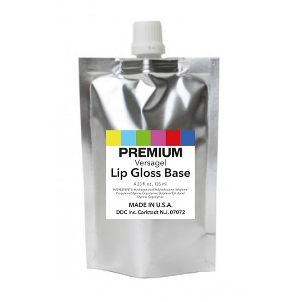 Versagel Lip Gloss Base Clear (4.23 Fl. oz, 125 ml.) for DIY Beauty