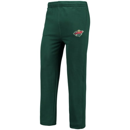 Minnesota Sweatpants - Minnesota Wild Fanatics Branded Anytime Fleece Pants - Green