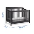 LIFEI Brooks 6in1 Convertible Crib Greenguard Gold Certified