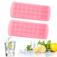 thumbnail image 1 of Bandejas para cubitos de hielo, moldes para cubitos de hielo de fácil liberación, para whisky, vino, cócteles, bebidas y jugos, 1 of 5