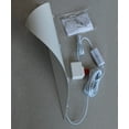 thumbnail image 6 of Home Concept "Big Reveal" LED Corner Light, 18" White Curved Metal, 3 Scenes, 6 of 8