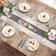 thumbnail image 3 of Juego de 4 manteles individuales dorados, redondos, huecos, para mesa de comedor, boda, restaurante, decoración del hogar, 15 pulgadas, 3 of 5