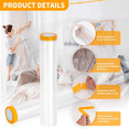 thumbnail image 5 of Arcticice 2pcs Disposable Cover In Roll 787" D x 59" W in for Painting Couch Furniture Drop Cloth, 5 of 8