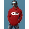 thumbnail image 2 of Michigan State Sports Style Hoodie Men -Image by Shutterstock, Male x-Large, 2 of 4