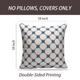 thumbnail image 2 of LALILO Throw Pillow Covers Minimalist Geometric With Small Cross Cushion Cover 18" x 18", 2 Pack, 2 of 6