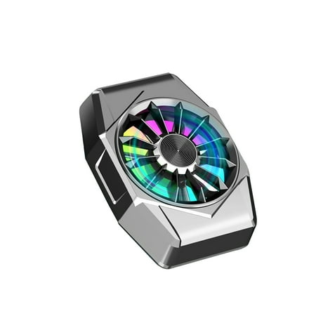 

wrea USB Rechargeable Mobile Phone Cooler Cellphone Cooling Fan with Charger Cordless Smartphone Gaming Radiator Travel