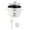 White, variant on COMFEE' Rice Cooker, 6-Cup Cooked, Removable Non-Stick Bowl, for Soups, Stews, Grains & Oatmeal, One Touch, Black