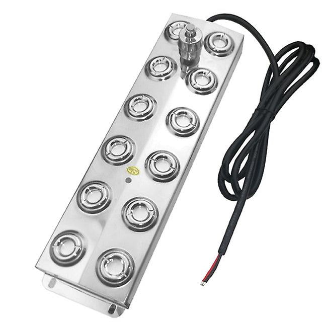 6000Ml/h 12 head ultrasonic mist maker fogger stainless steel air