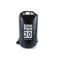 thumbnail image 1 of Waterproof Bags Multifunctional Outdoor Backpack Large-Capacity Equipment Foldable Kayak Rafting Bag Pool Beach Sports Black 30L Shoulders, 1 of 9