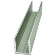 thumbnail image 3 of Anodized 1/2" Fixed Panel Shower Door Deep U-Channel - 95 in long, 3 of 3