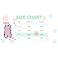 thumbnail image 2 of Toddler Baby Girls Jumpsuit Sleeveless Ruffles Suspender Romper Stripe Printing One-Piece Bodysuit Pink 2-3 Years, 2 of 7