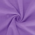 thumbnail image 5 of LYXSSBYX Summer Tops for Women 2024 Fashion Women's Casual Short Sleeved Round Neck Solid Color Top, 5 of 8