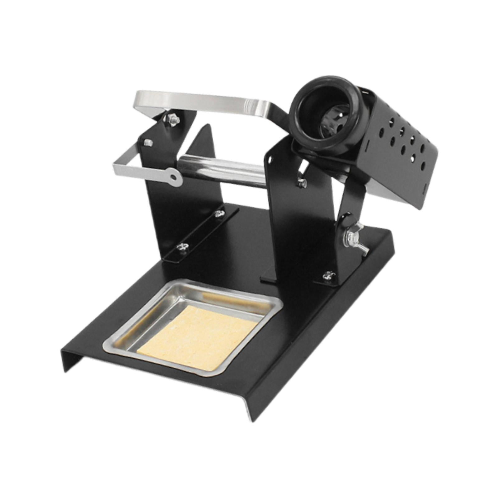 Soldering Iron Holder Stand Support with Adjustable Angle and Sturdy Iron Base for Workshop Beginners DIY Projects