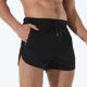 thumbnail image 2 of Pantalones Cortos para Hombre con Cremallera Bolsillos Malla Pantalones Cortos Respirables, Cordón de Cintura para el Entrenamiento Y Casual, 2 of 7