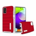 thumbnail image 1 of Kaleidio Case For Samsung Galaxy A52 5G [Sleek Grip] Hybrid Dual Layer [Shockproof] Impact Protector Cover [Red/Gray], 1 of 4
