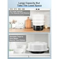 thumbnail image 2 of 13.7QT Electric Food Steamer with Timer, 800W Fast Cooking, 3 Tiers BPA-Free Steam Cooker for Veggies Seafood Rice, 2 of 6