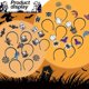 thumbnail image 4 of Diadema del diablo del aro del pelo de la calabaza del fantasma de la araña de Halloween, 4 of 5