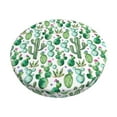 thumbnail image 6 of Uemuo Cactus Plants1 Pattern Round Bar Stool Seat Covers Washable Stool Cushion Slipcover Elastic Bar Chair Covers-, 6 of 7
