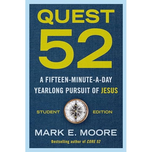 Pre-Owned Quest 52 Student Edition: A Fifteen-Minute-a-Day Yearlong Pursuit of Jesus (Paperback) 0593193741 9780593193747