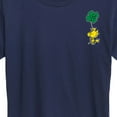 thumbnail image 3 of Peanuts - St. Patrick's Day- Woodstock Clover   - Women's Short Sleeve Graphic T-Shirt, 3 of 6