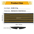 thumbnail image 2 of Rubber Driveway Curb Ramp, Low Profile Slope Ramp with Drainage Channel and Reflective Safety Strips, 48 Inch Heavy Duty for Car SUV, 2 of 6